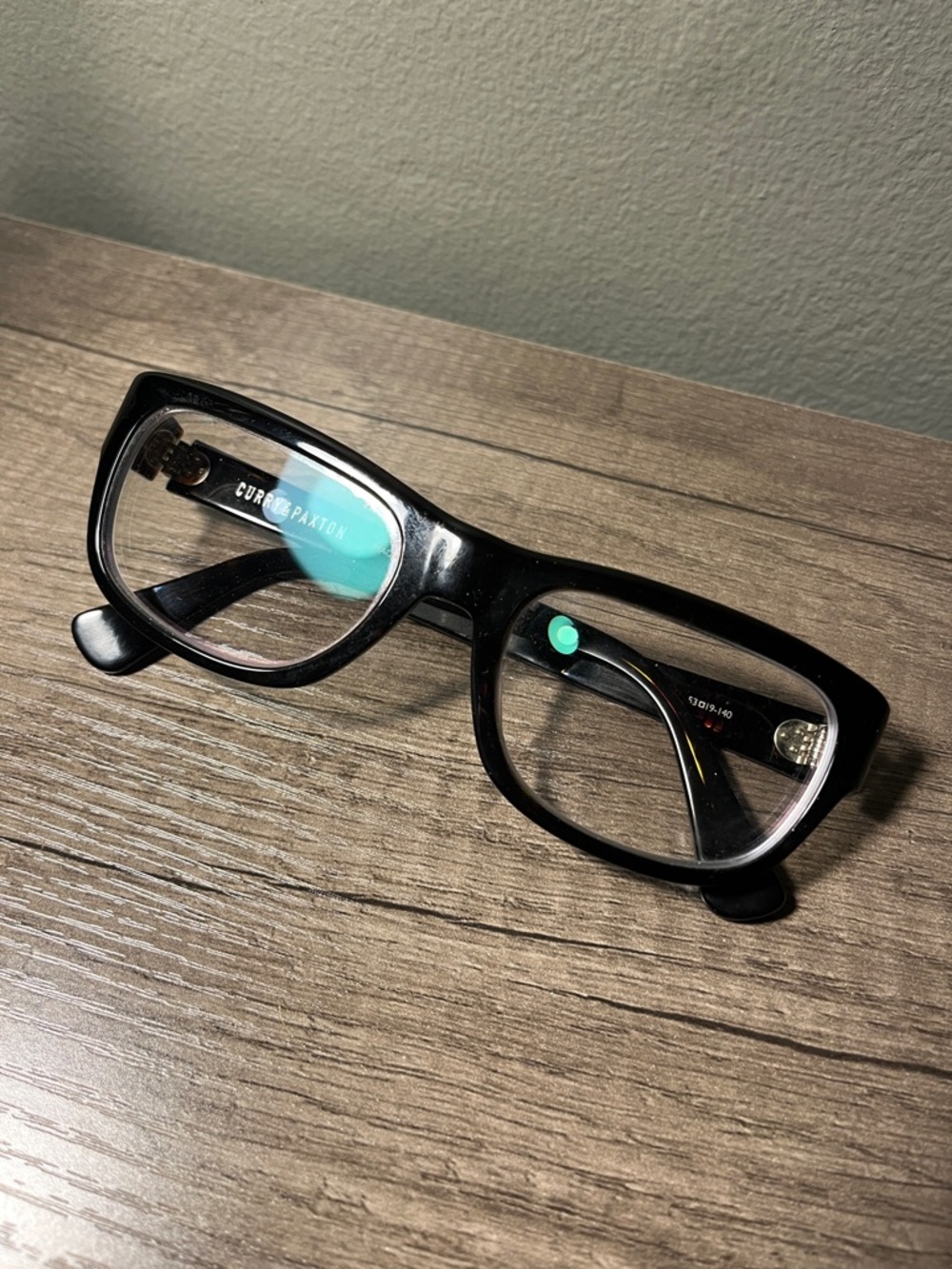 Classic Black Rectangular Eyeglass Frames